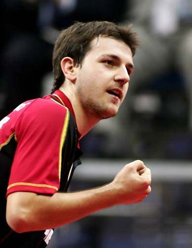 德国乒乓球队横扫比利时乒乓球队，波尔送出助攻