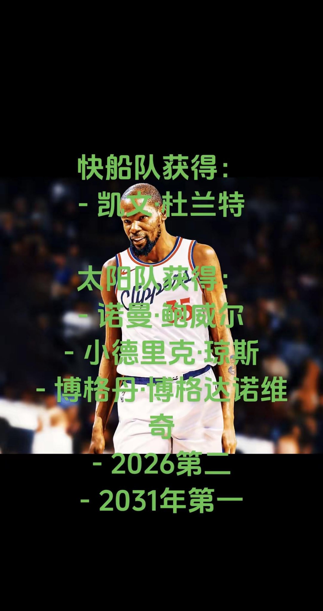 湖人B队碾压快船，杜兰特绝境逆转